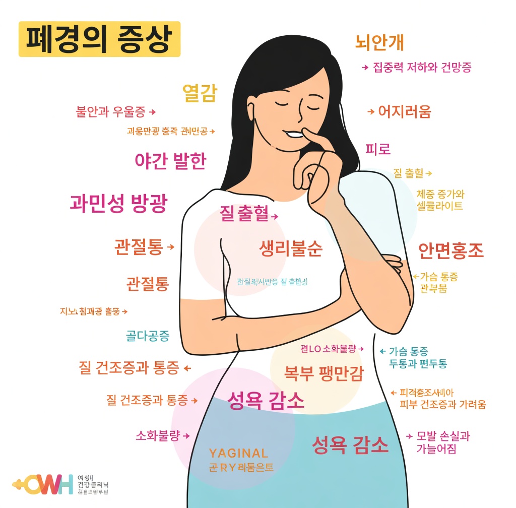 잘 알려지지 않은 폐경 증상 9가지와 이를 완화하는 간단한 방법