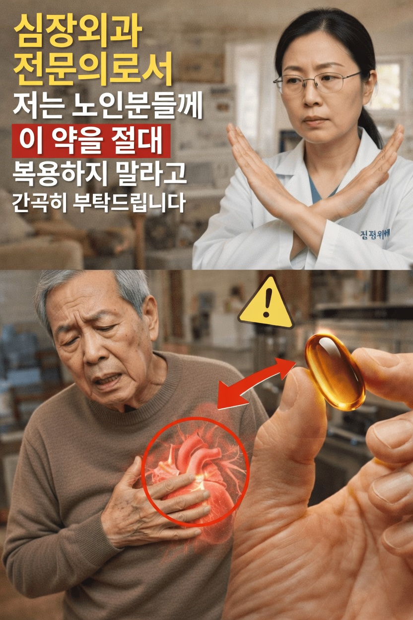 60세 이후 숨은 심장 위험을 초래할 수 있는 흔한 약물 5가지