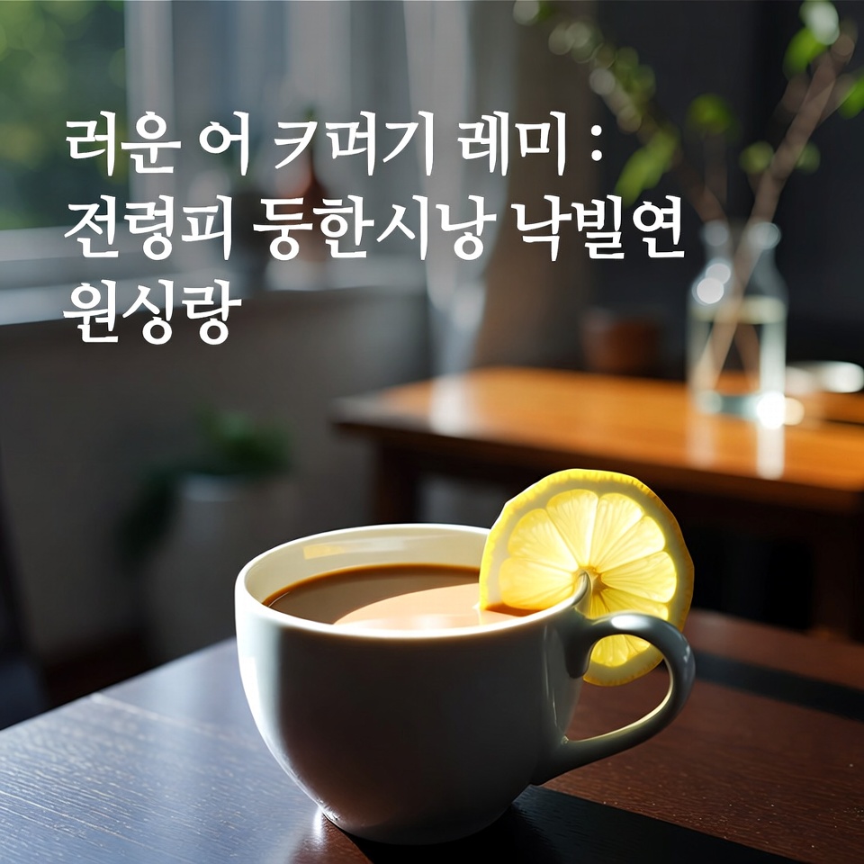 통증 완화를 위한 레몬과 커피 요법: 관절 및 근육 통증을 위한 자연적인 해결책
