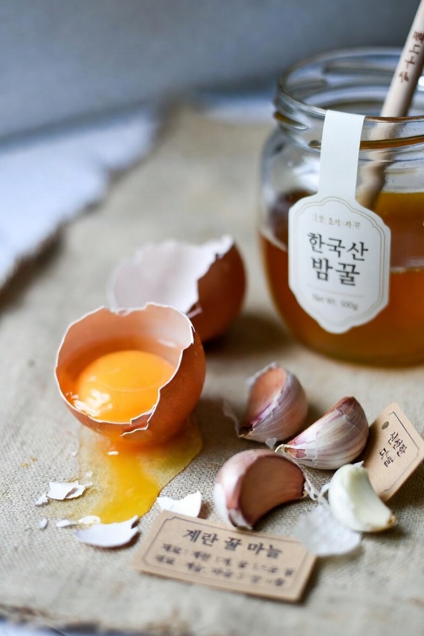 주방에 있는 마늘, 꿀, 달걀의 일상 건강 효능을 발견하세요