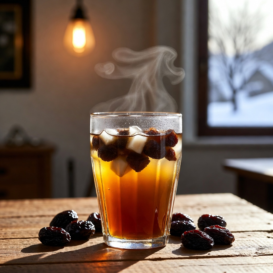 겨울철에 푸룬 물을 마시면 얻는 건강상 이점