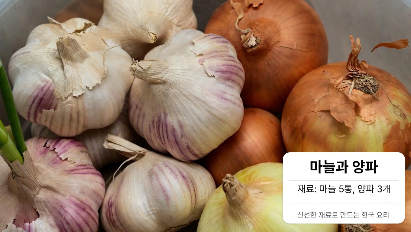 정맥 건강을 자연스럽게 돕는 방법 탐구: 일상 습관에서 마늘과 양파의 역할