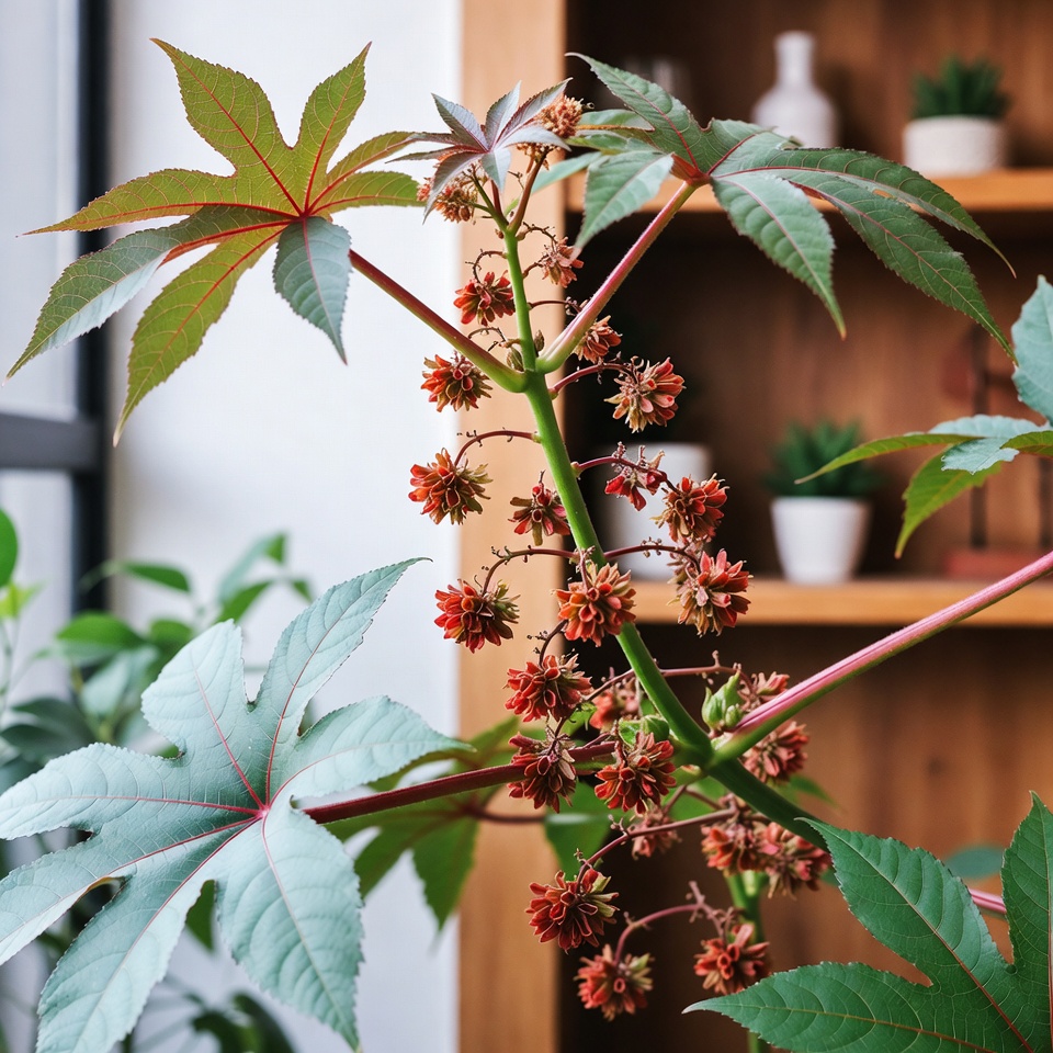 피마자 식물(Ricinus communis): 용도와 흥미로운 사실