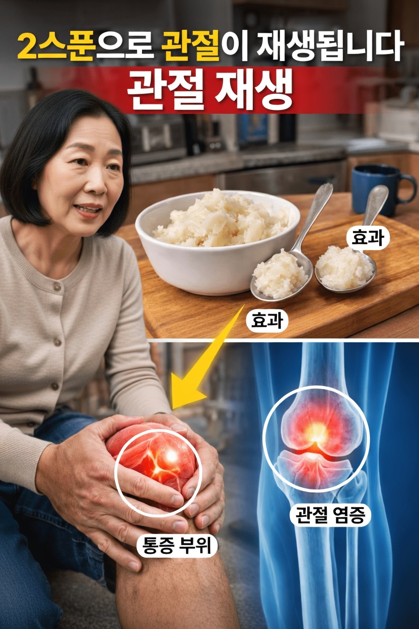 97세 정형외과 의사가 밝힌 사실: 단 1가지 음식이 24시간 만에 무릎 연골을 재건합니다!