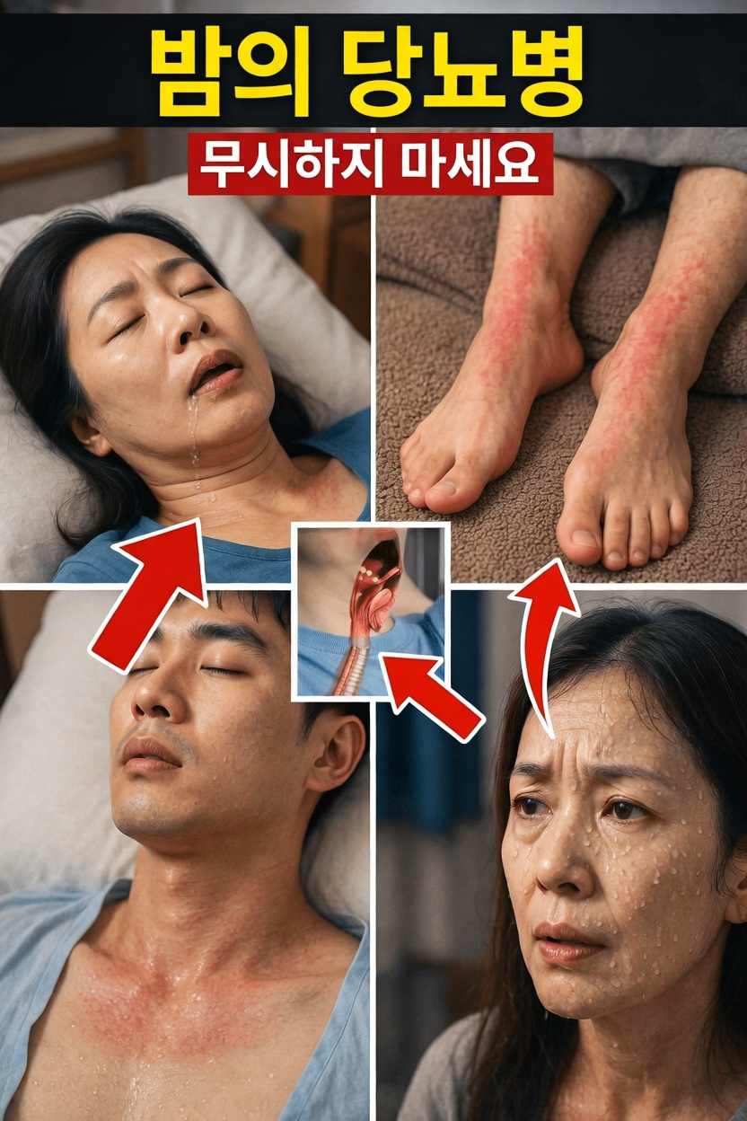 당뇨병 관련 문제를 시사할 수 있는 밤에 나타나는 7가지 징후, 절대 무시하지 마세요