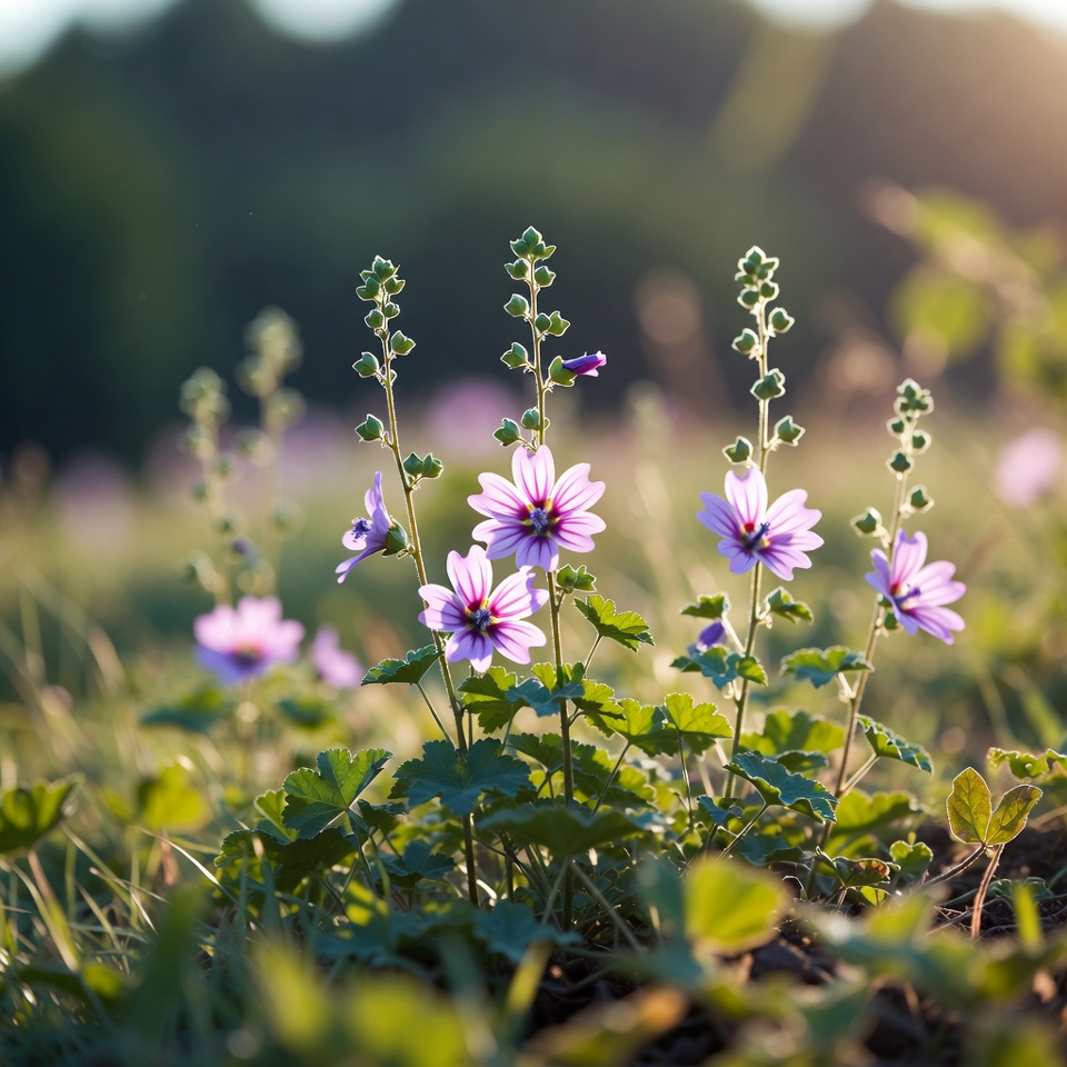아욱의 건강 효능 탐구