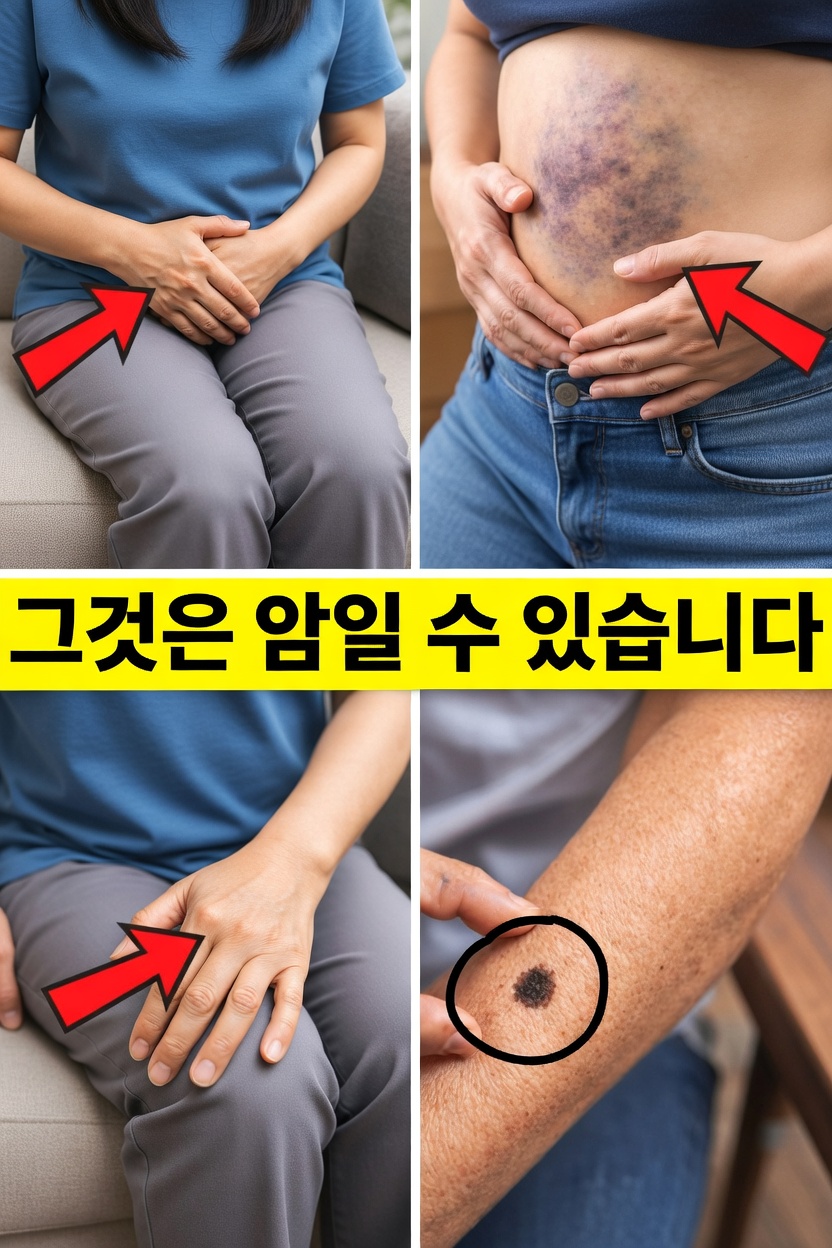 알아두어야 할 암의 잠재적 경고 신호 14가지