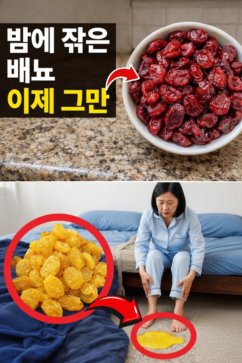 60세 이상? 잠들기 전 이 말린 과일 3가지가 야간 배뇨를 진정시키고 더 깊은 수면을 돕는 데 도움이 될 수 있습니다