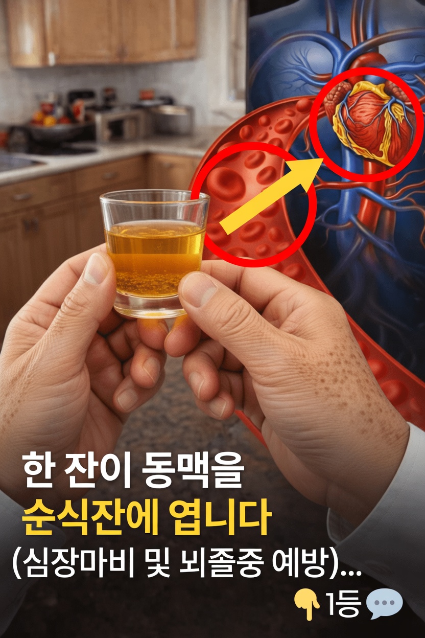 건강한 혈류와 심장 건강을 위한 간편한 데일리 샷