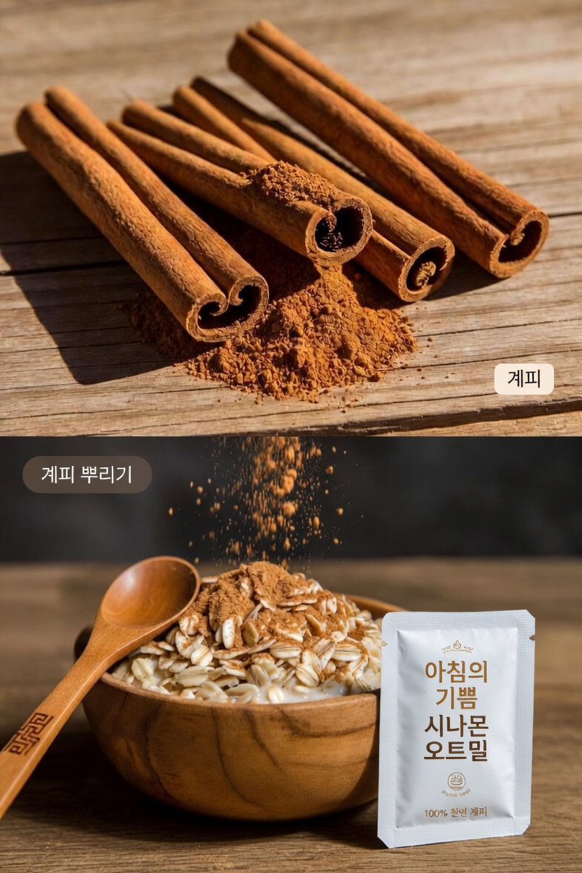 간단한 향신료인 계피를 일상에 더하면 건강한 혈당 수치 유지에 도움이 될까요?