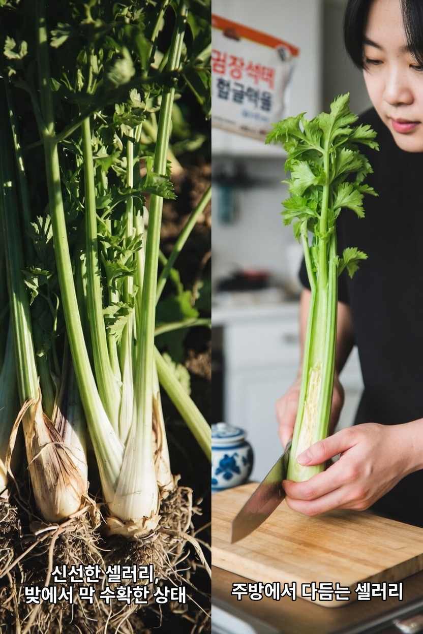 더 맑은 혈액·피부·장기를 원하는 사람들이 ‘셀러리 주스’를 최고의 아침 의식으로 삼는 이유