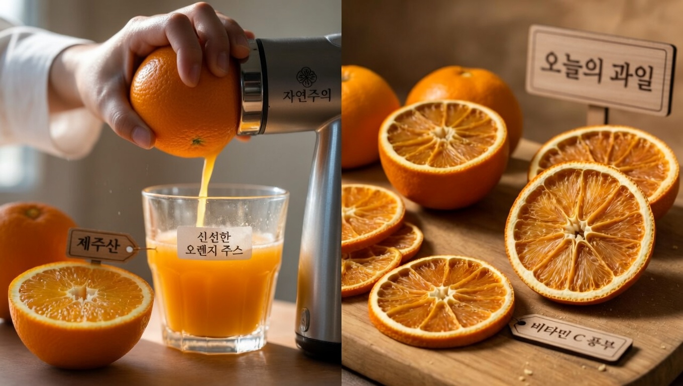 신장 건강을 지키는 간단한 아침 습관: 신선한 오렌지 주스의 효능 발견