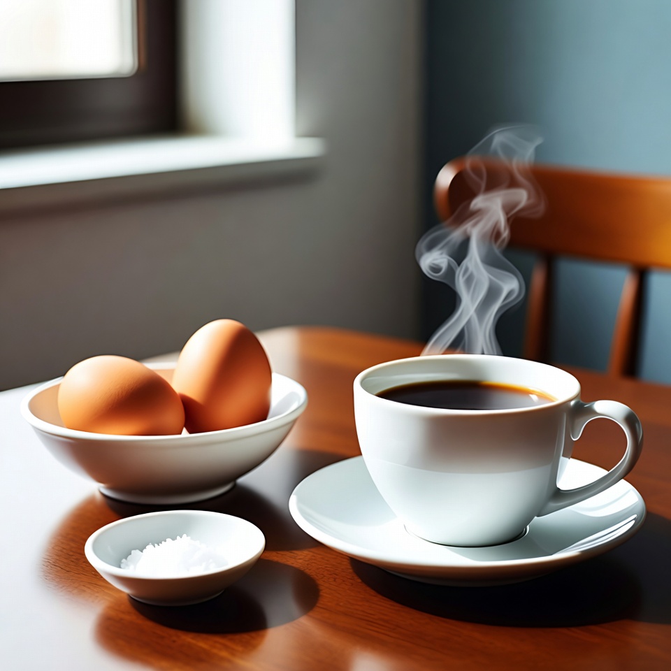 커피 + 계란 = 게임 체인저 콤보