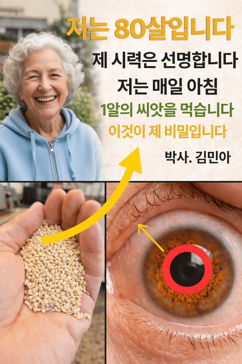 왜 이러한 씨앗들이 노후의 눈과 뇌 건강에 중요한가