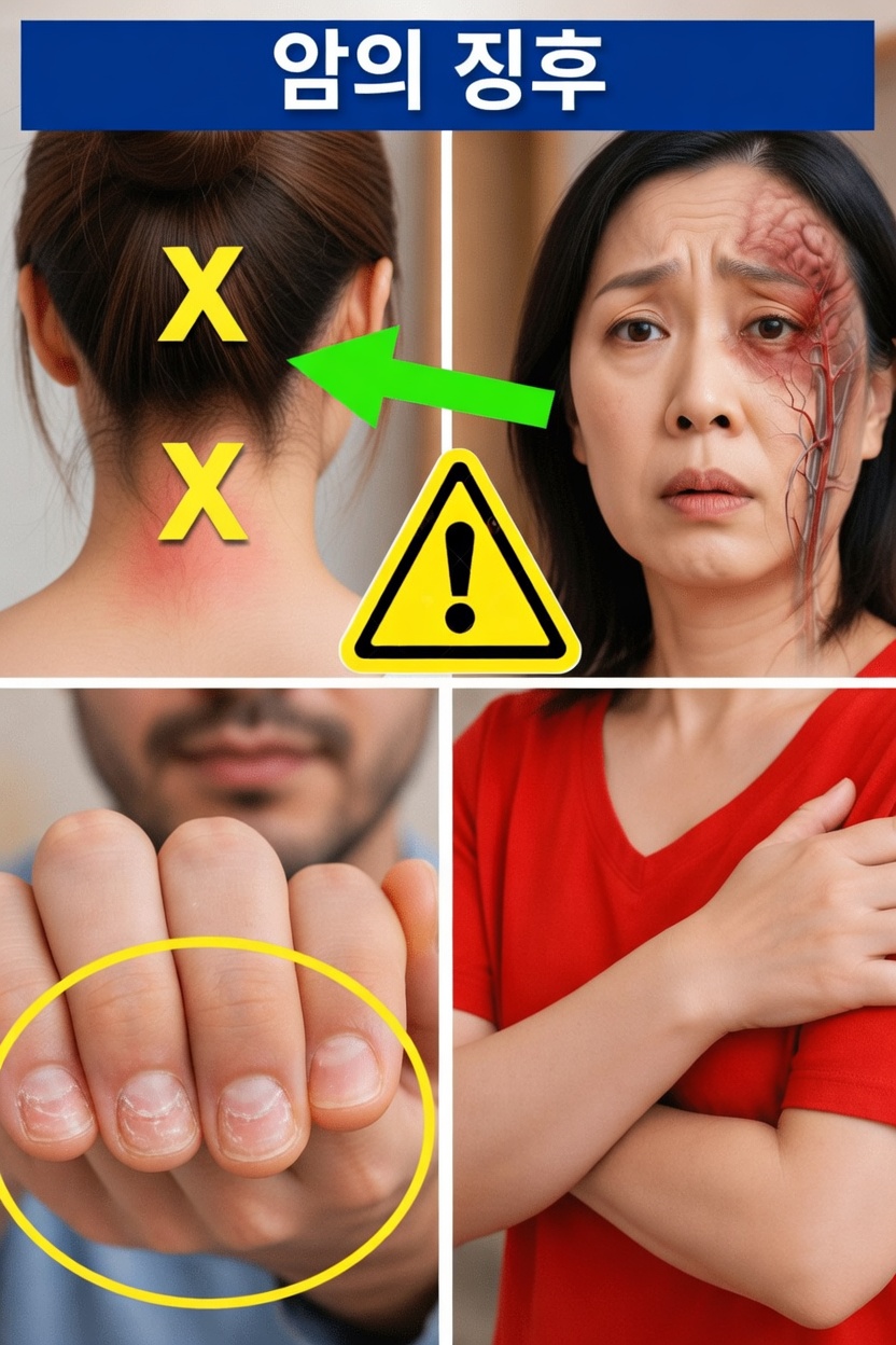 절대 무시해서는 안 될 암의 9가지 경고 신호