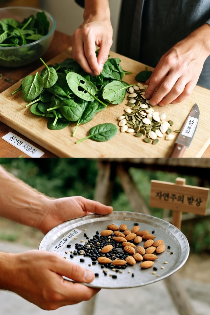 60대, 70대 이후에도 근육 건강에 도움 될 수 있는 마그네슘 풍부 식품 5가지