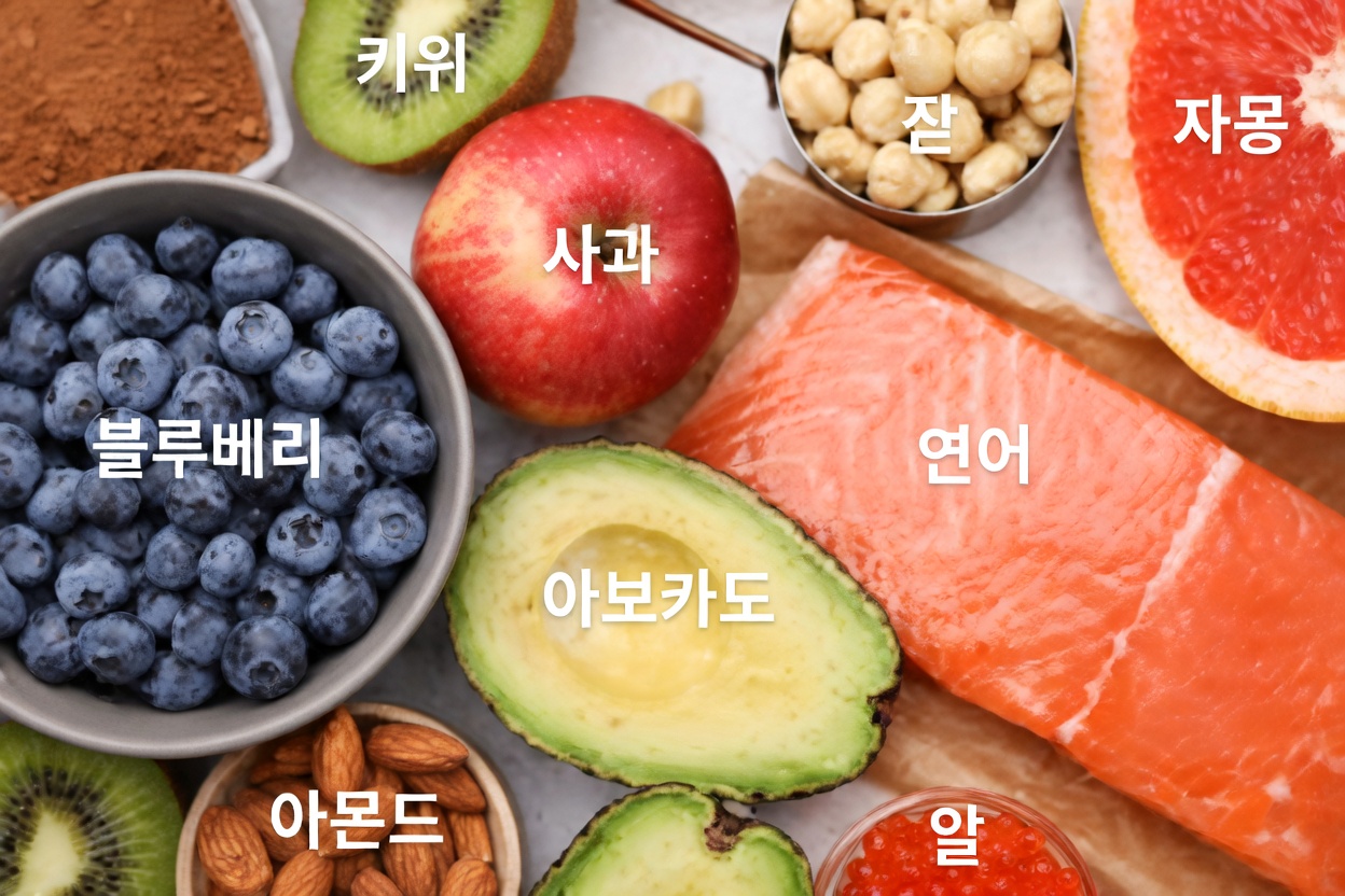 일상적인 식단 선택을 통해 무릎 연골 건강에 도움이 될 수 있는 음식 알아보기