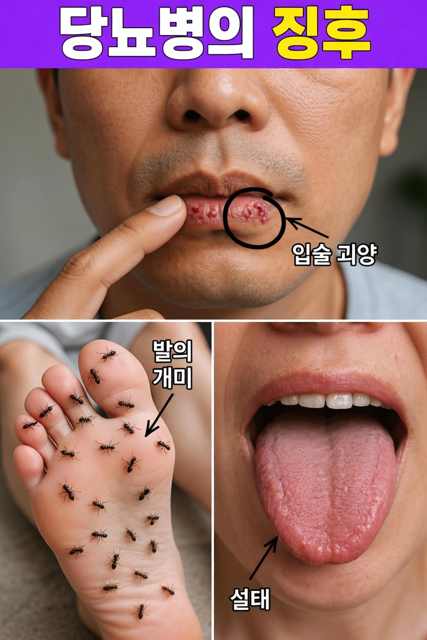 일상과 습관 속에서 많은 사람이 놓치는 당뇨병의 미묘한 11가지 신호