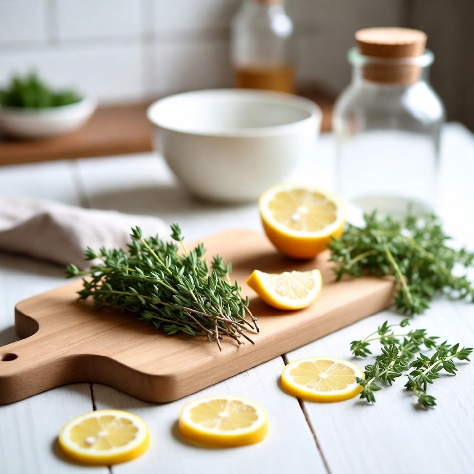 타임과 레몬: 관절염과 염증에 좋은 자연 요법