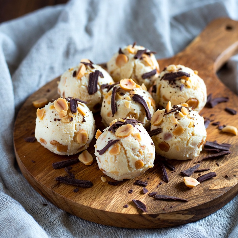 노베이크 땅콩버터 치즈케이크 볼