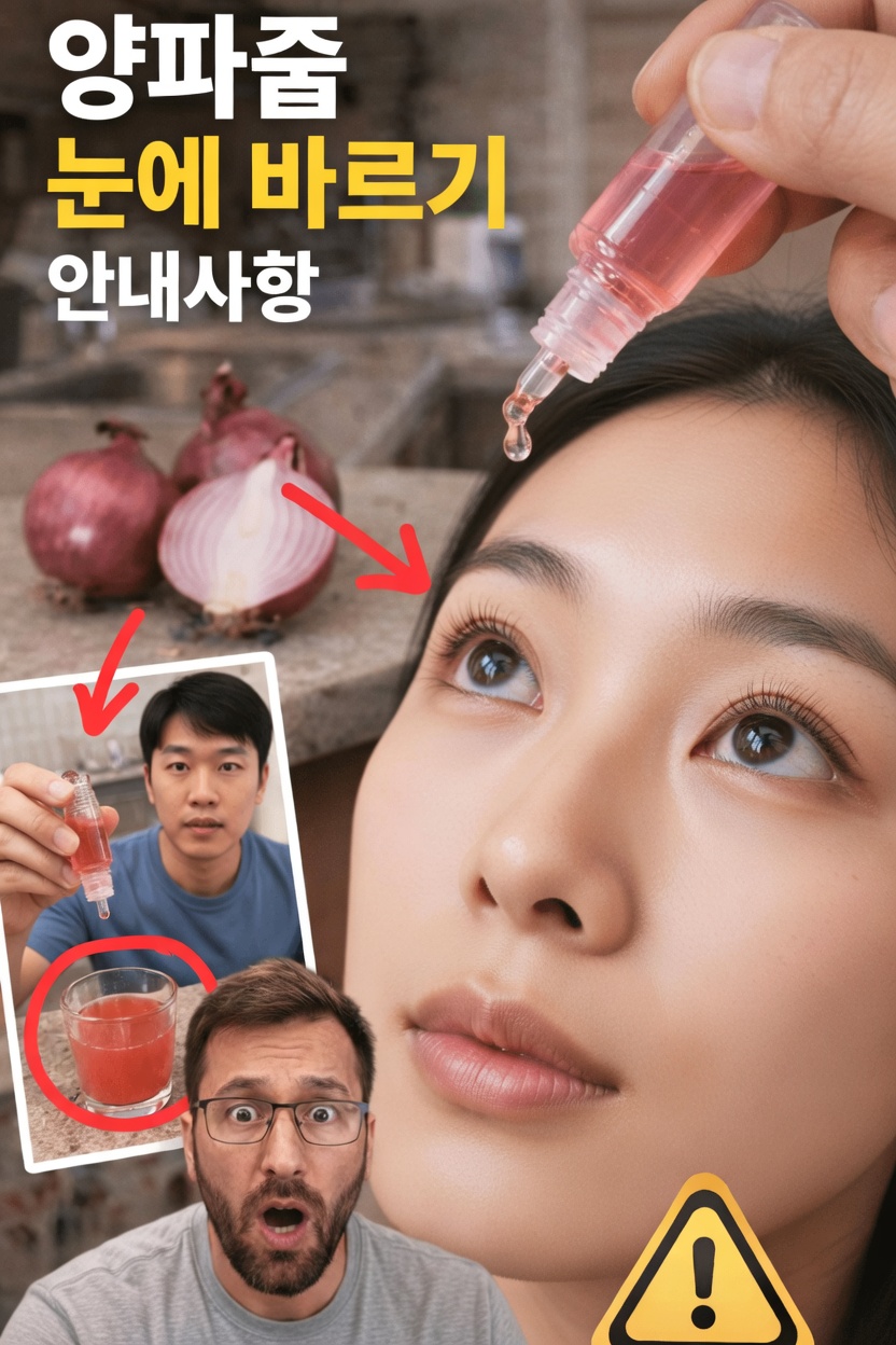 양파즙은 눈의 편안함과 건강을 돕는 자연적인 방법일까? 사실 알아보기