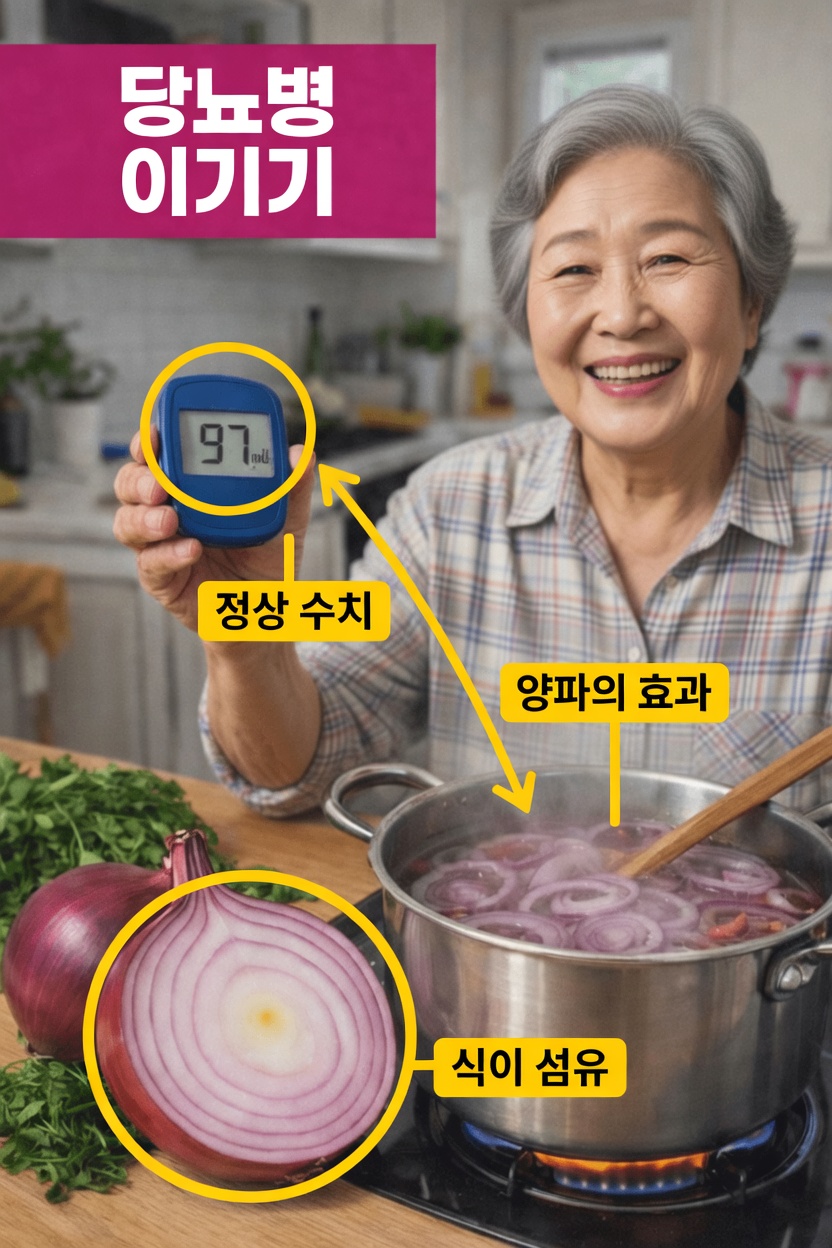 혈당 조절에 도움을 줄 수 있는 적양파의 잠재력 탐구