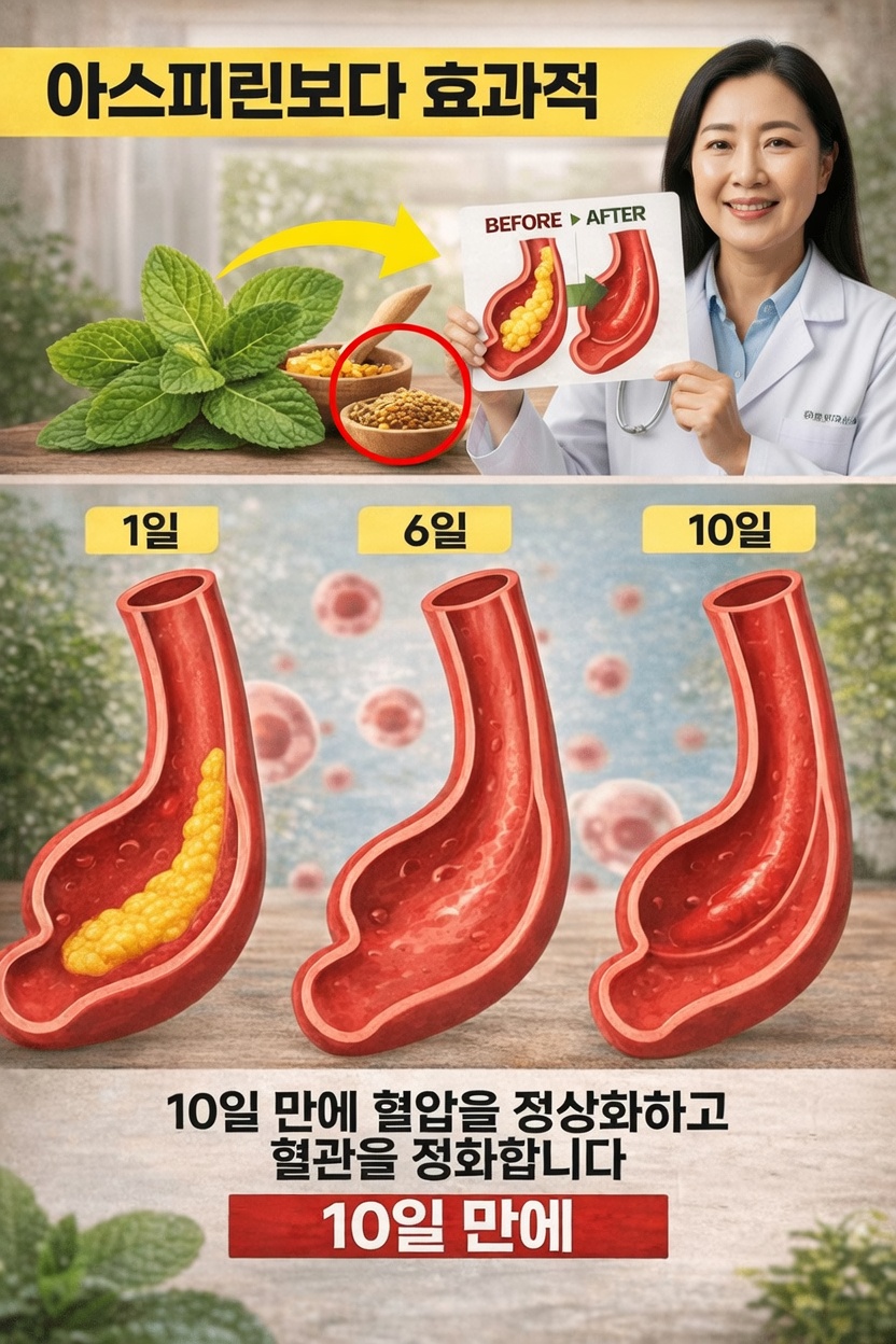 심장 건강한 혈류와 순환을 돕는 강력한 천연 식품