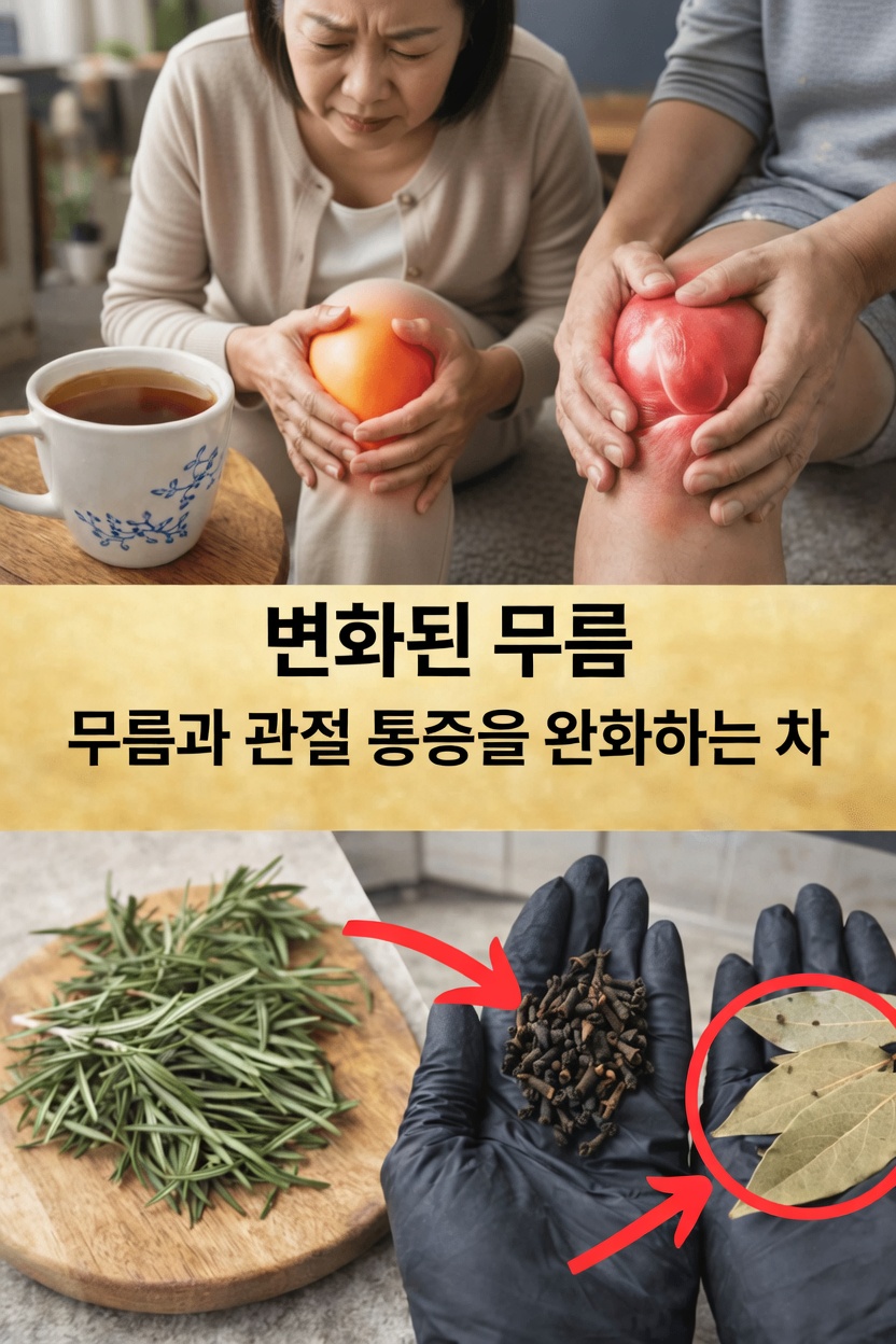 관절 편안함과 움직임을 돕는 진정 허브 차 블렌드를 알아보세요