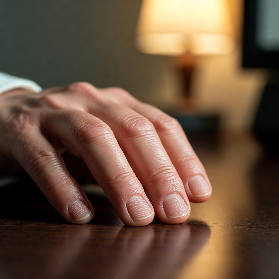 물결 모양 손톱이 드러내는 질병의 가능성