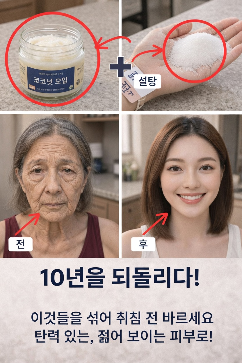 두 가지 흔한 가정용품을 섞은 간단한 취침 전 루틴으로 피부 보습을 시도해 보셨나요?