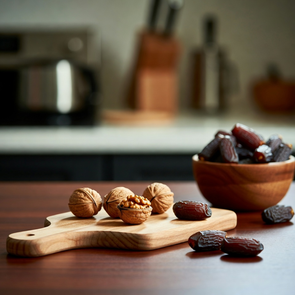 재료 두 가지만 꿀에 담그세요: 호두와 대추야자 (이거 알고 계셨나요?)