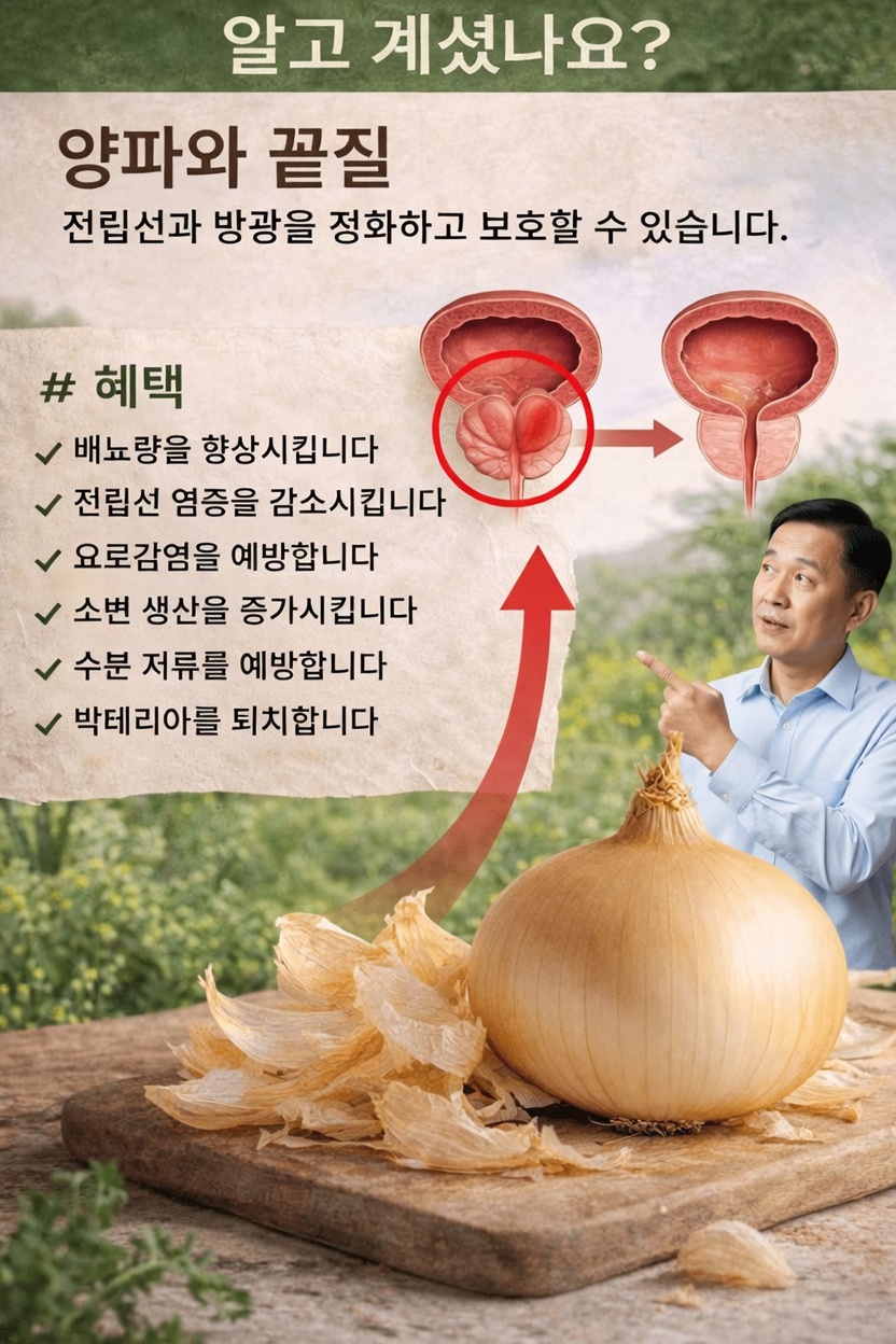 양파 껍질을 일상에 쉽게 활용하여 전립선과 방광 건강을 자연스럽게 지원하는 방법