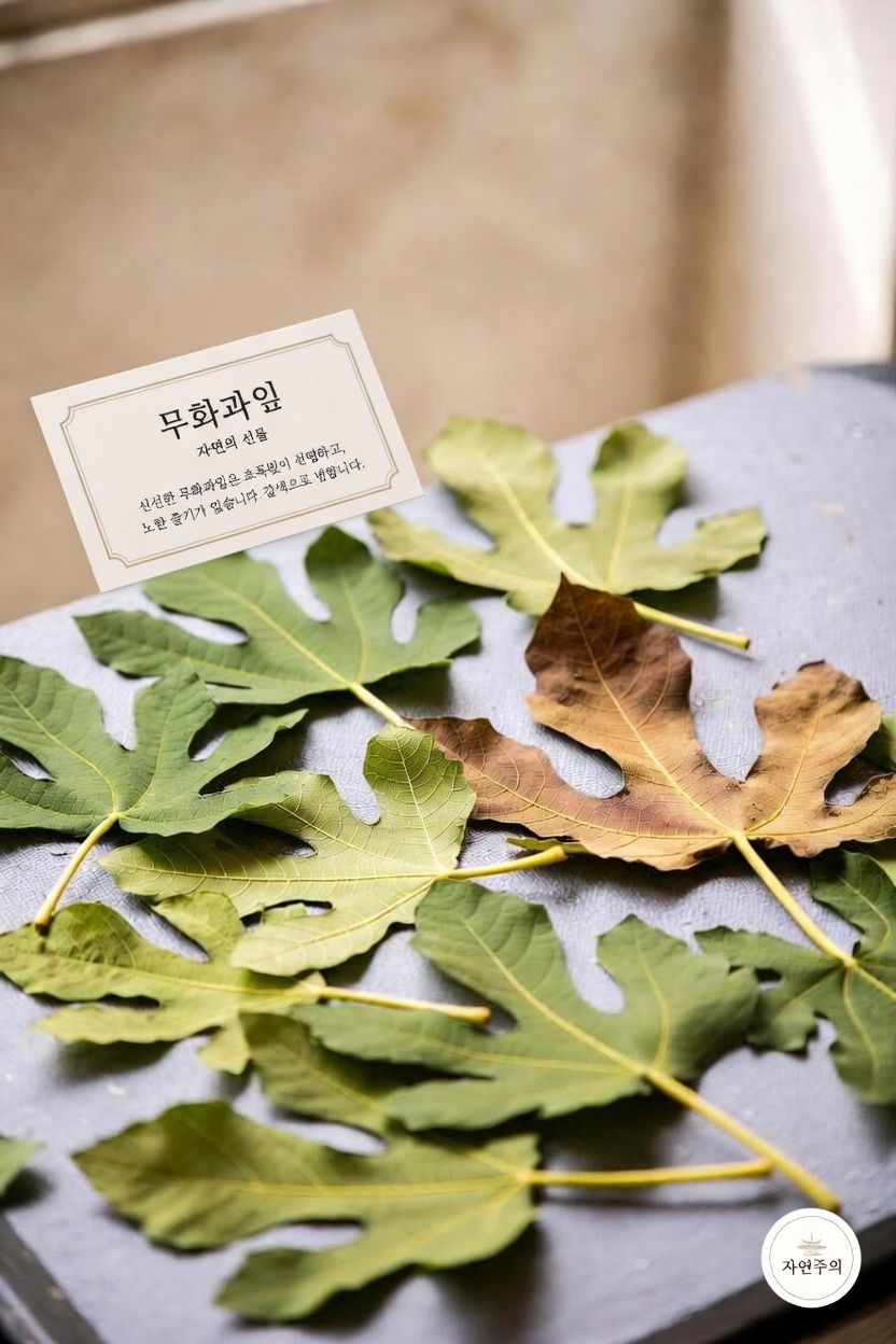 무화과 잎의 숨겨진 힘: 한 번쯤 마셔볼 만한 간단한 허브 차