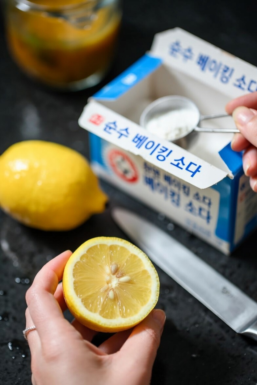 베이킹소다와 레몬 물을 마시는 아침 습관: 알아두어야 할 것