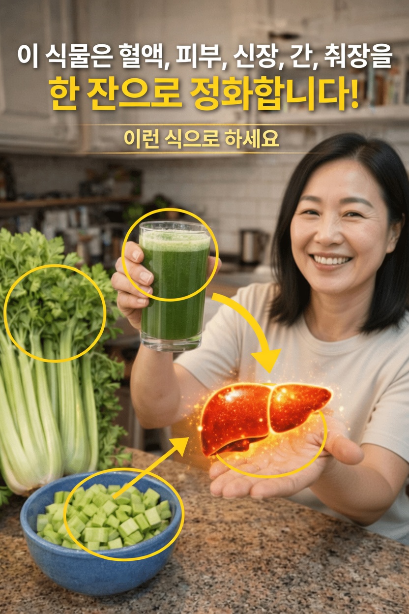 샐러리 주스: 일상에 수분과 영양을 간편하게 더하는 방법