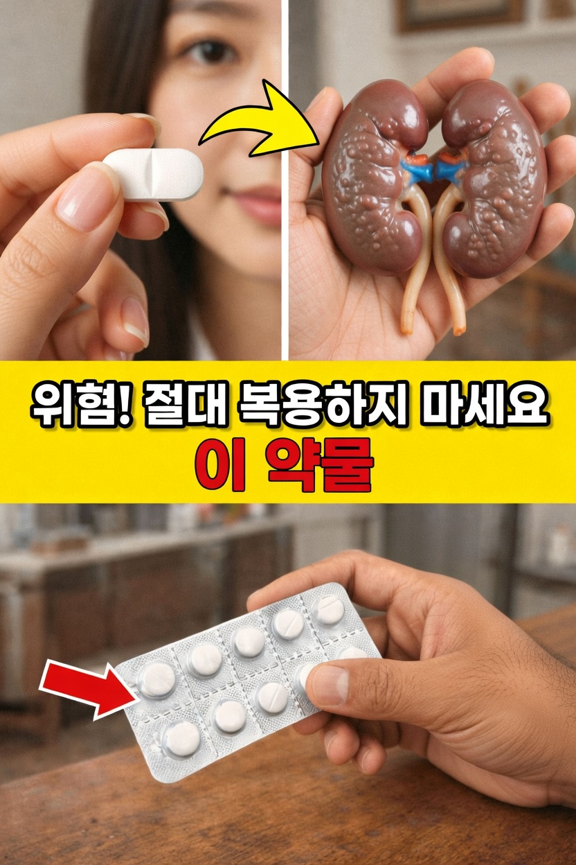 장기 복용 시 의사들이 주의해서 사용하는 흔한 약 5가지