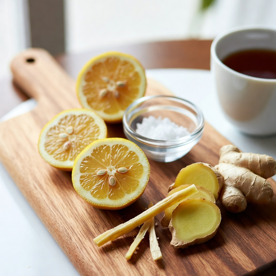 레몬과 생강으로 집에서 쥐젖 제거하는 방법