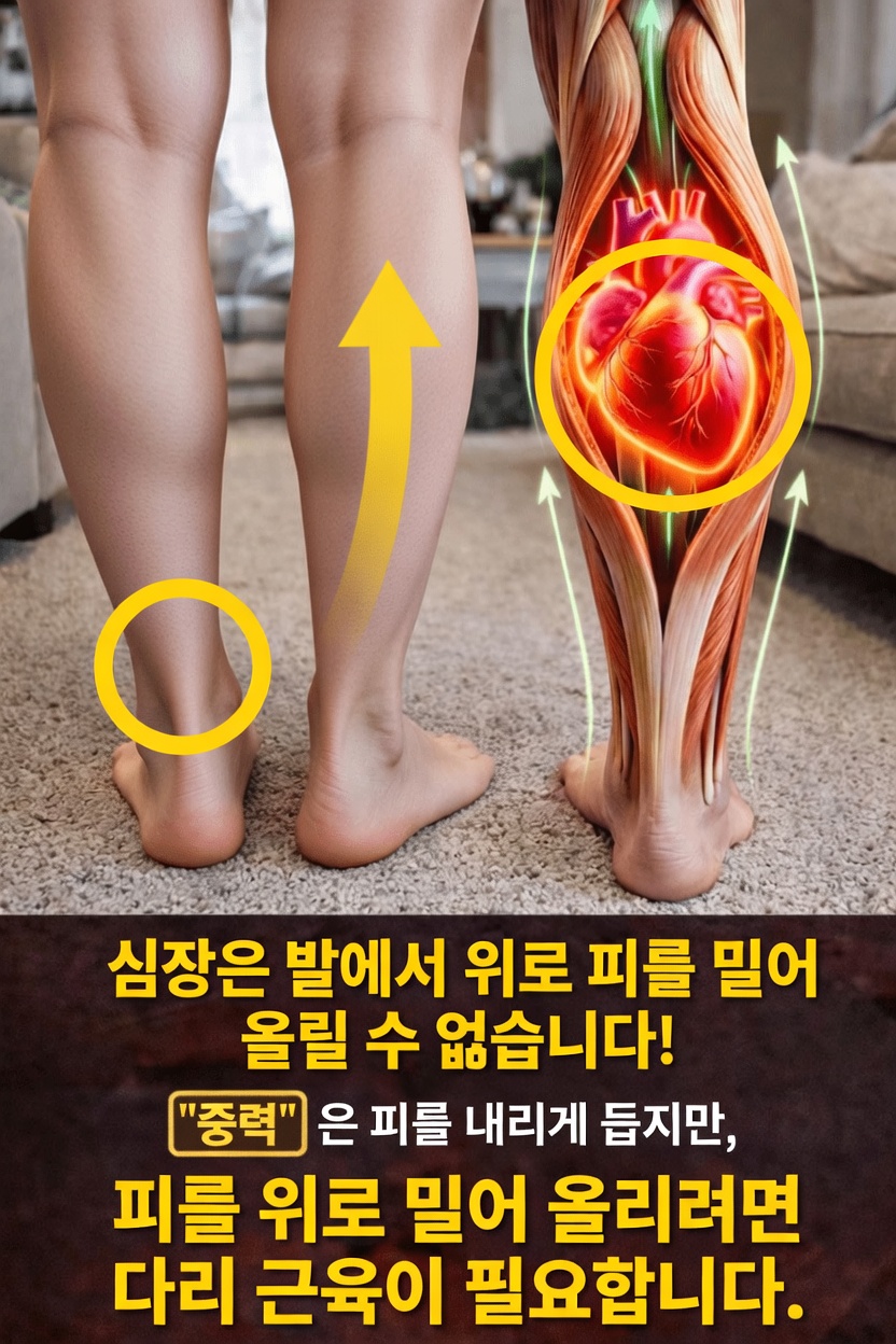 왜 종아리를 ‘제2의 심장’이라고 부를까