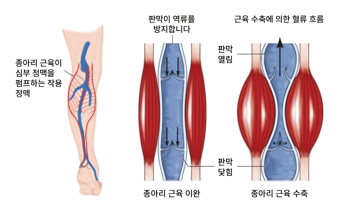 왜 종아리를 ‘제2의 심장’이라고 부를까