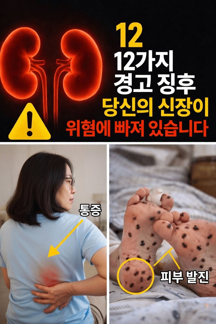 이 미묘한 신호들이 당신의 신장이 주의를 필요로 한다는 뜻일까요?