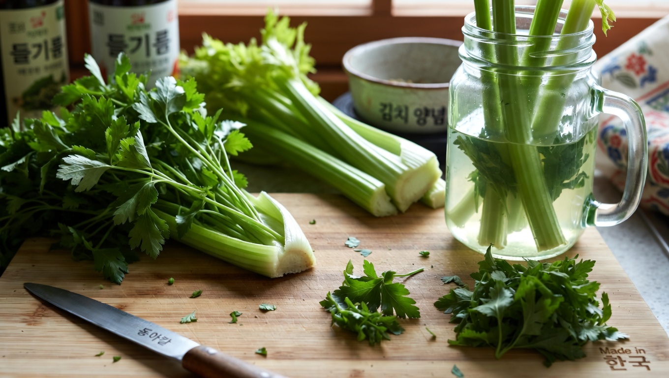 파슬리와 셀러리가 신장 건강을 자연스럽게 돕는 놀라운 역할 발견하기