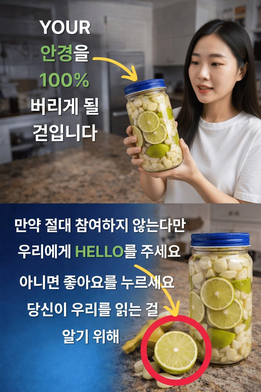 식단에서 마늘과 레몬이 눈 건강에 미치는 잠재적 이점 탐구