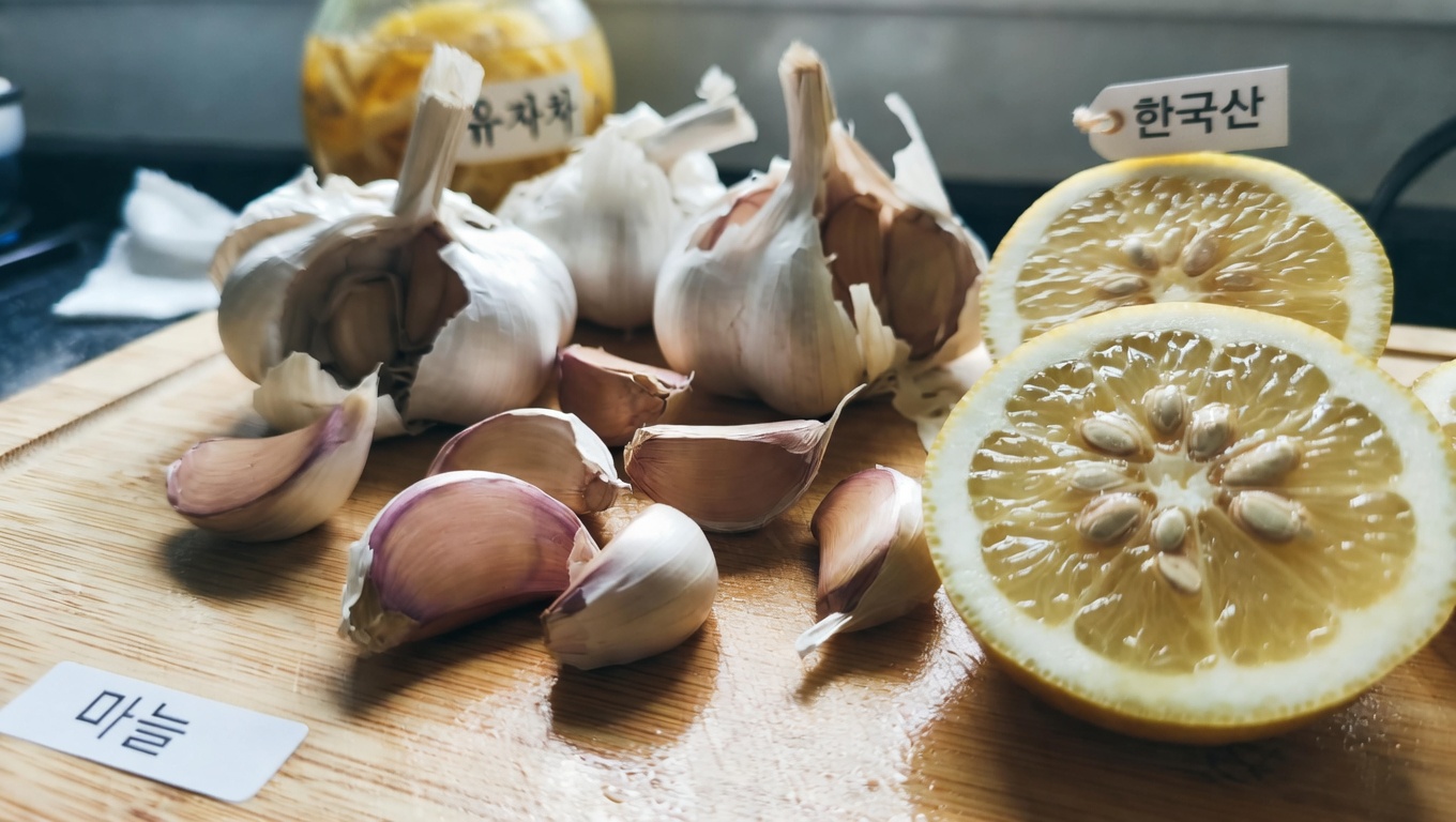 식단에서 마늘과 레몬이 눈 건강에 미치는 잠재적 이점 탐구