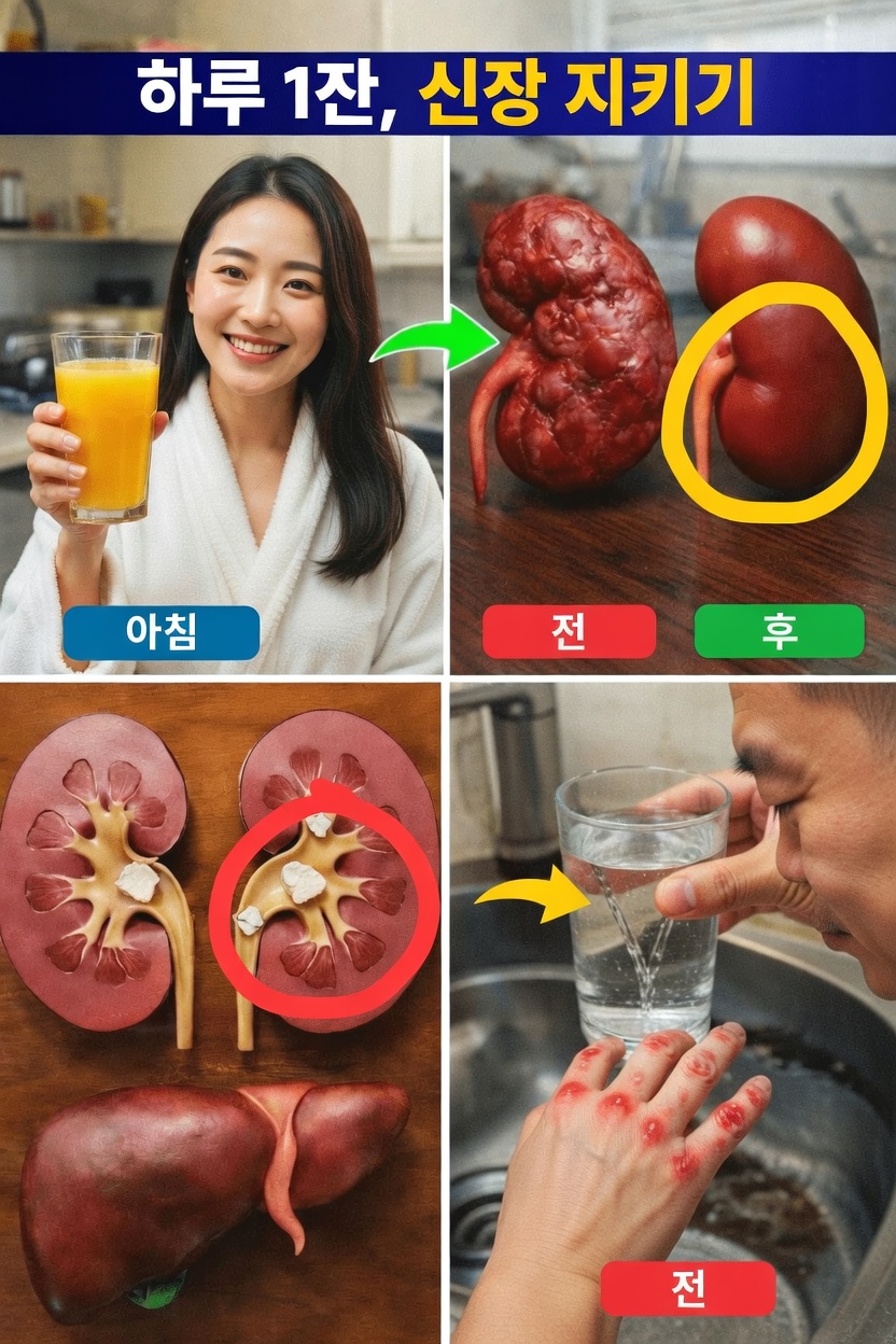 레몬 물은 당신의 신장이 고마워할 간단한 일상 습관일까요?