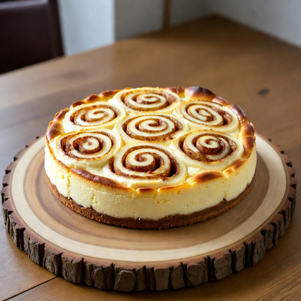 시나몬 롤 치즈케이크