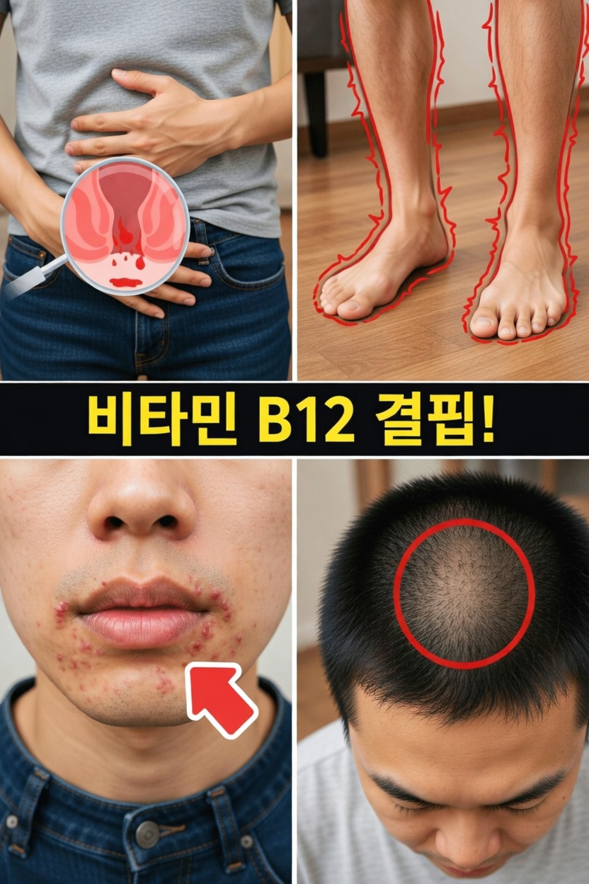 당신의 몸이 비타민 B12를 더 필요로 할 수 있다는 8가지 놀라운 신호