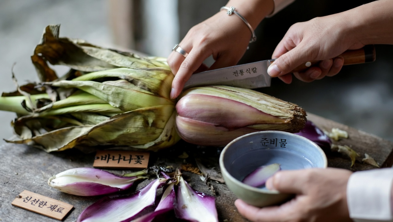 바나나 꽃의 영양 잠재력 탐구: 전통 식재료에 대한 현대인의 관심