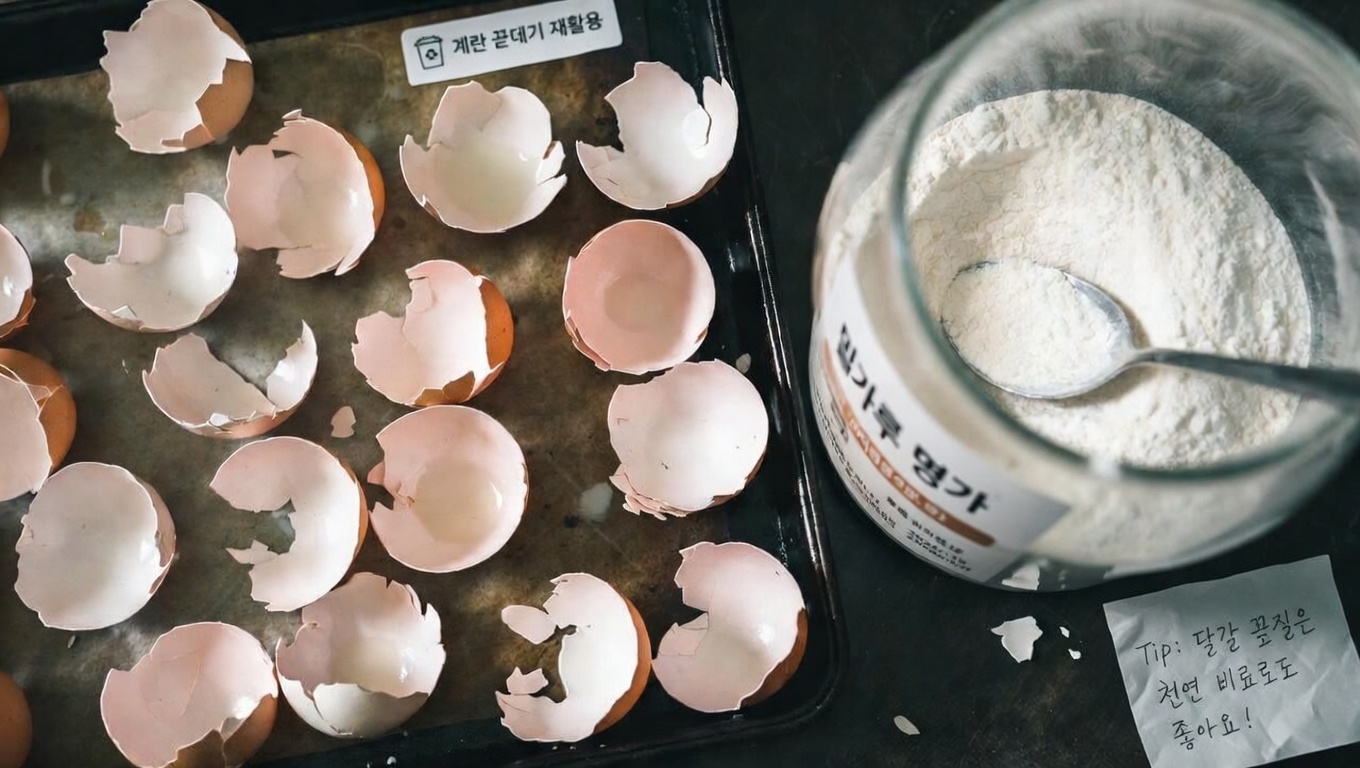 달걀껍질을 버리기 전에 한 번 더 생각해야 하는 이유: 일상 건강을 위한 간단한 집안 꿀팁