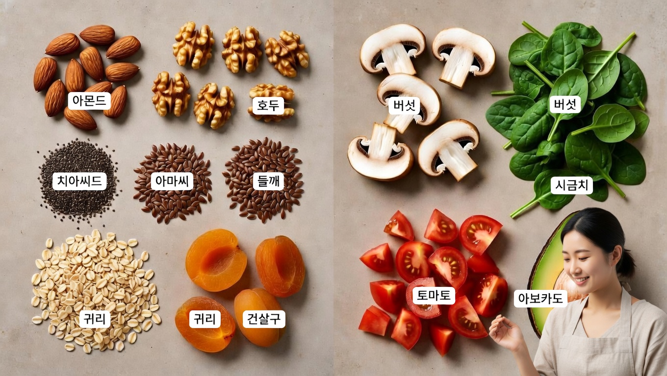 뇌졸중 위험 요인 감소와 연관된 건강한 라이프스타일을 돕는 심장 건강 식품 15가지