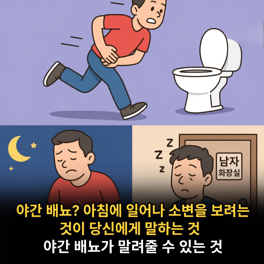 잦은 야간 화장실 이용: 심장 질환의 신호일까? 연구가 밝혀낸 사실